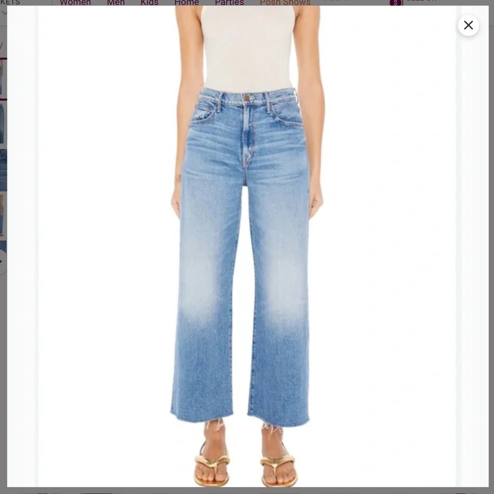MOTHER Denim Ankle Fray - For Sure